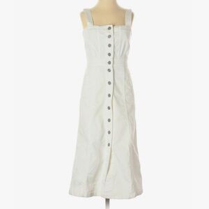 NWOT J crew white denim dress -